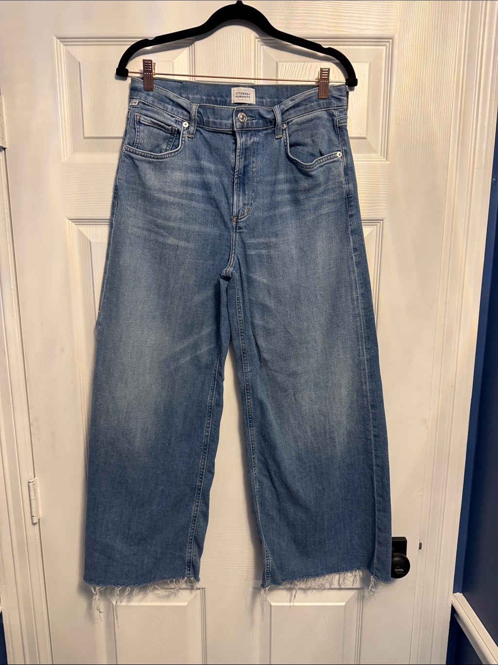 Wide Leg Light Wash Women’s Jeans